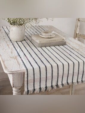 Magnolia Hearth & Hand Striped Table Runner